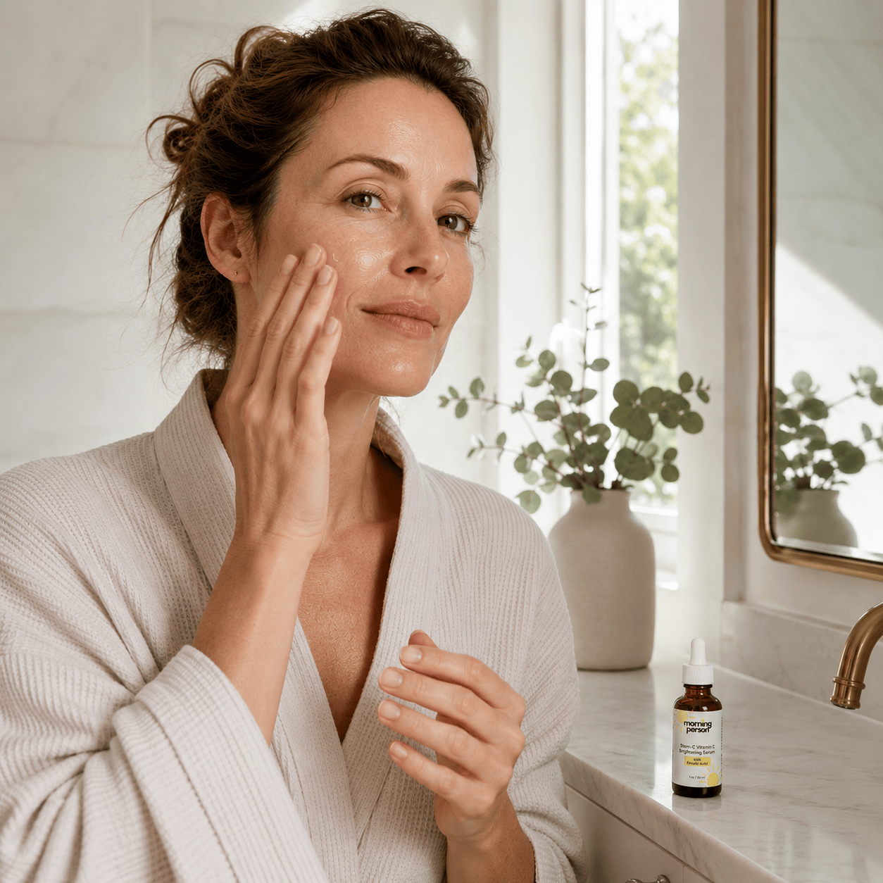 Morning Person Beauty Serum Morning Person Stem-C Vitamin C Brightening Serum with Ferulic Acid