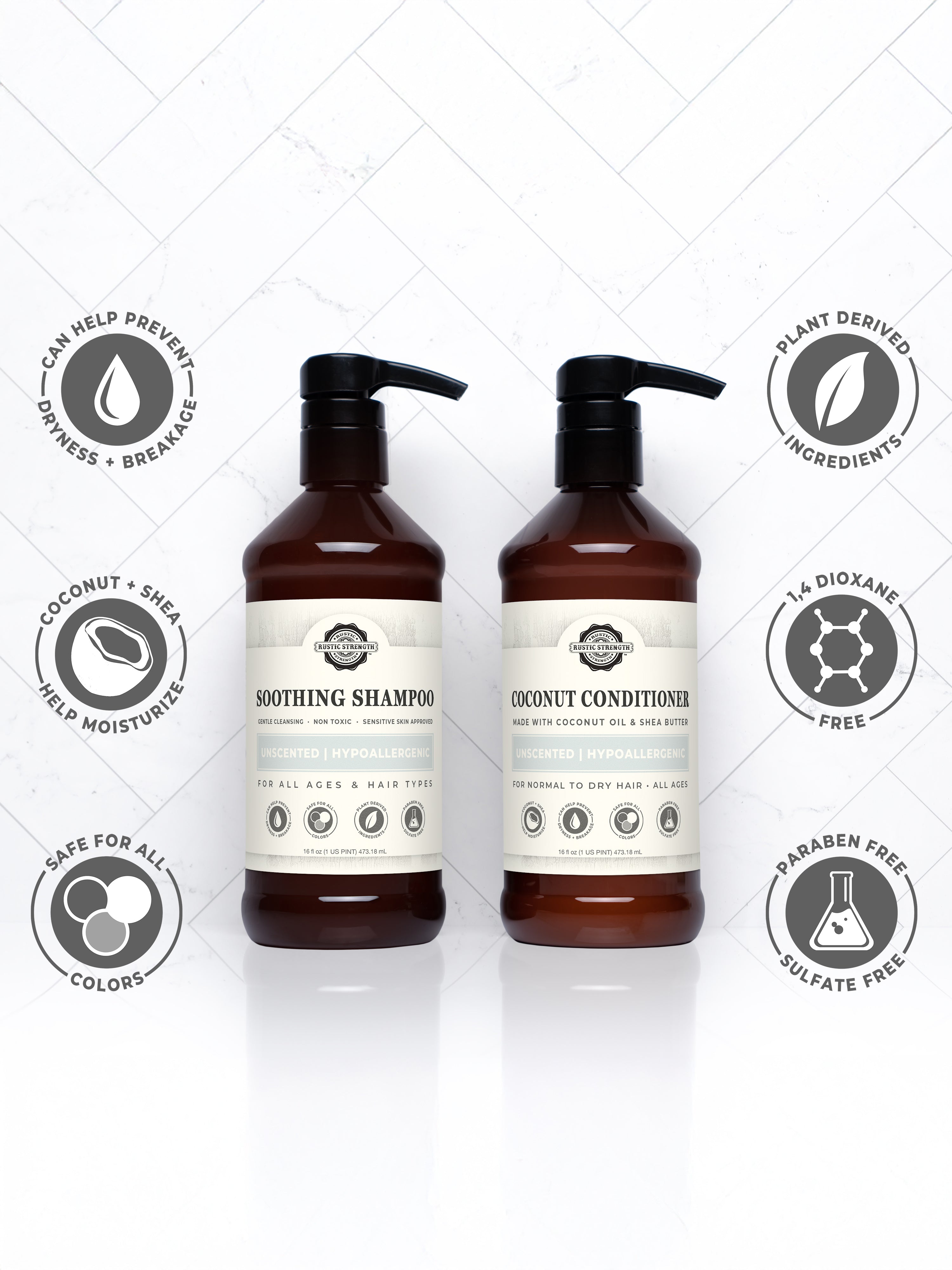 Soothing Shampoo | Lavender &amp; Tea Tree
