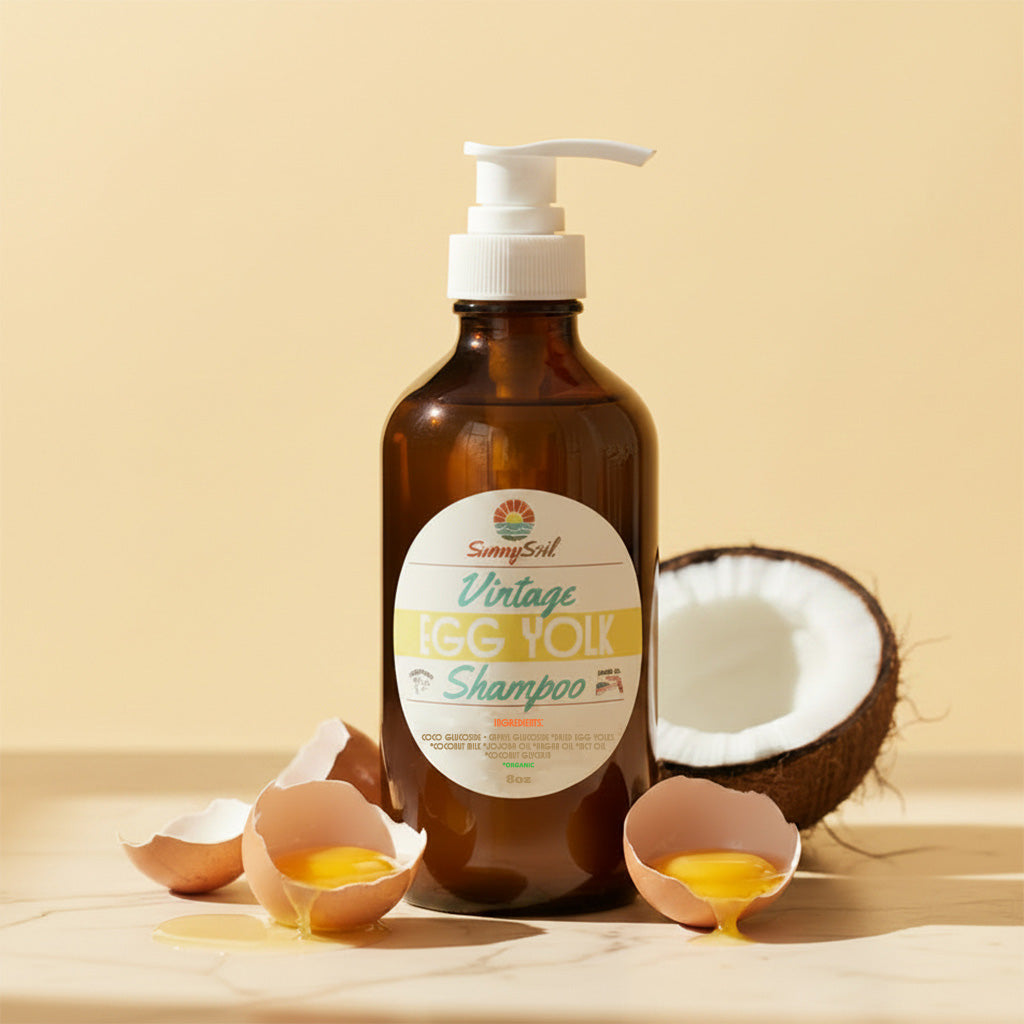 Vintage Egg Yolk Shampoo (8oz)
