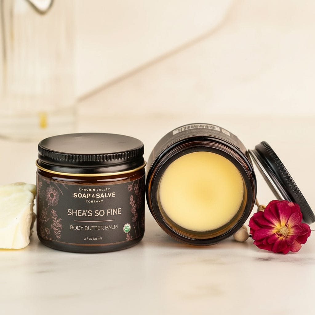 Chagrin Valley Soap &amp; Salve Body Balm 2 fl oz Jar Body Balm: Shea&