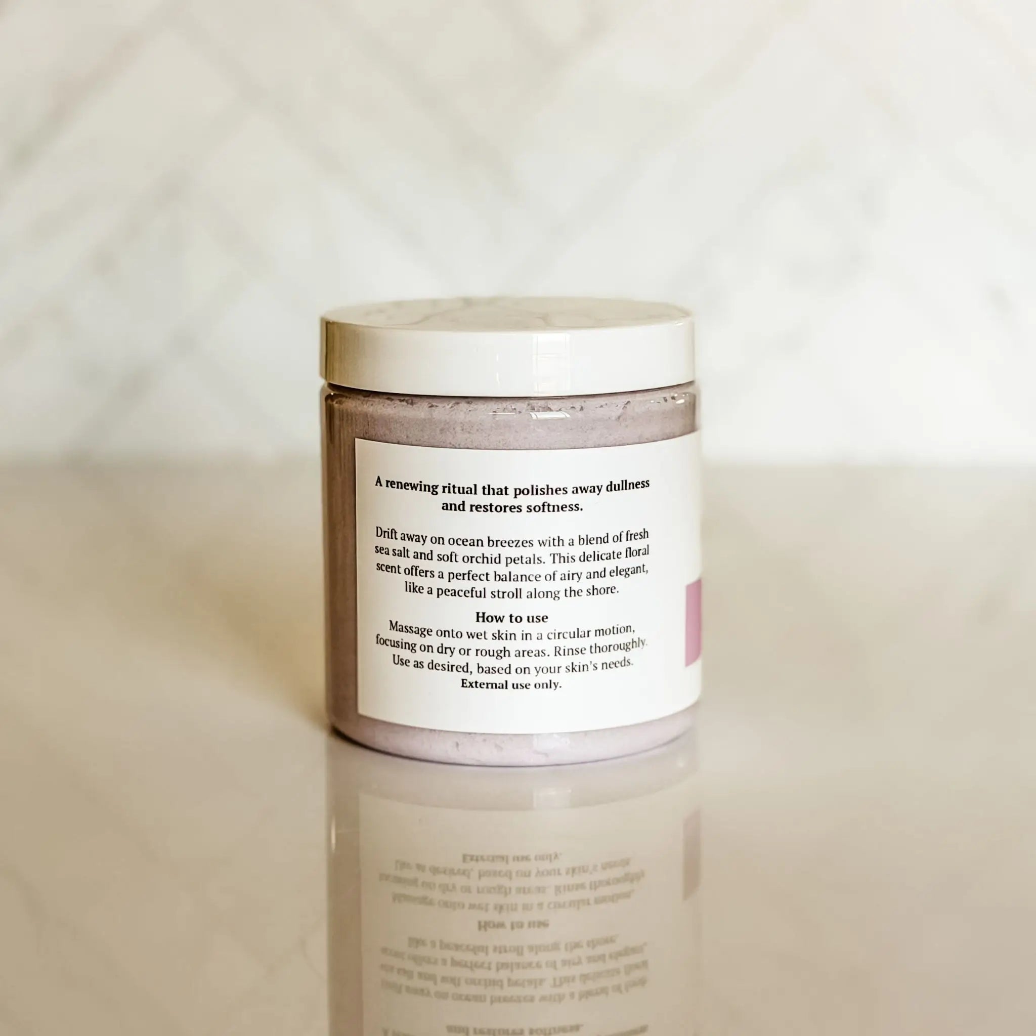 Simply Stated Creations Exfoliants Sea Salt + Orchid Body Polish