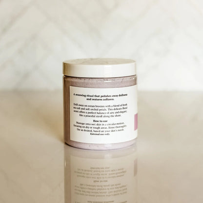 Simply Stated Creations Exfoliants Sea Salt + Orchid Body Polish