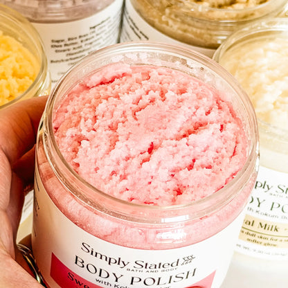 Simply Stated Creations Exfoliants Sweet Berry + Vanilla Body Polish
