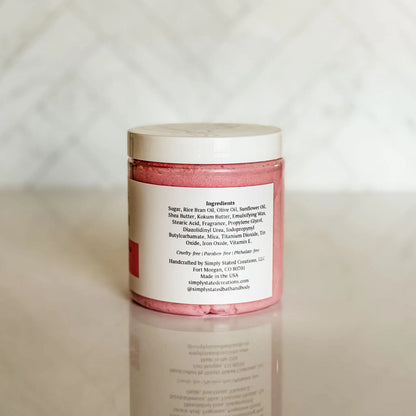 Simply Stated Creations Exfoliants Sweet Berry + Vanilla Body Polish