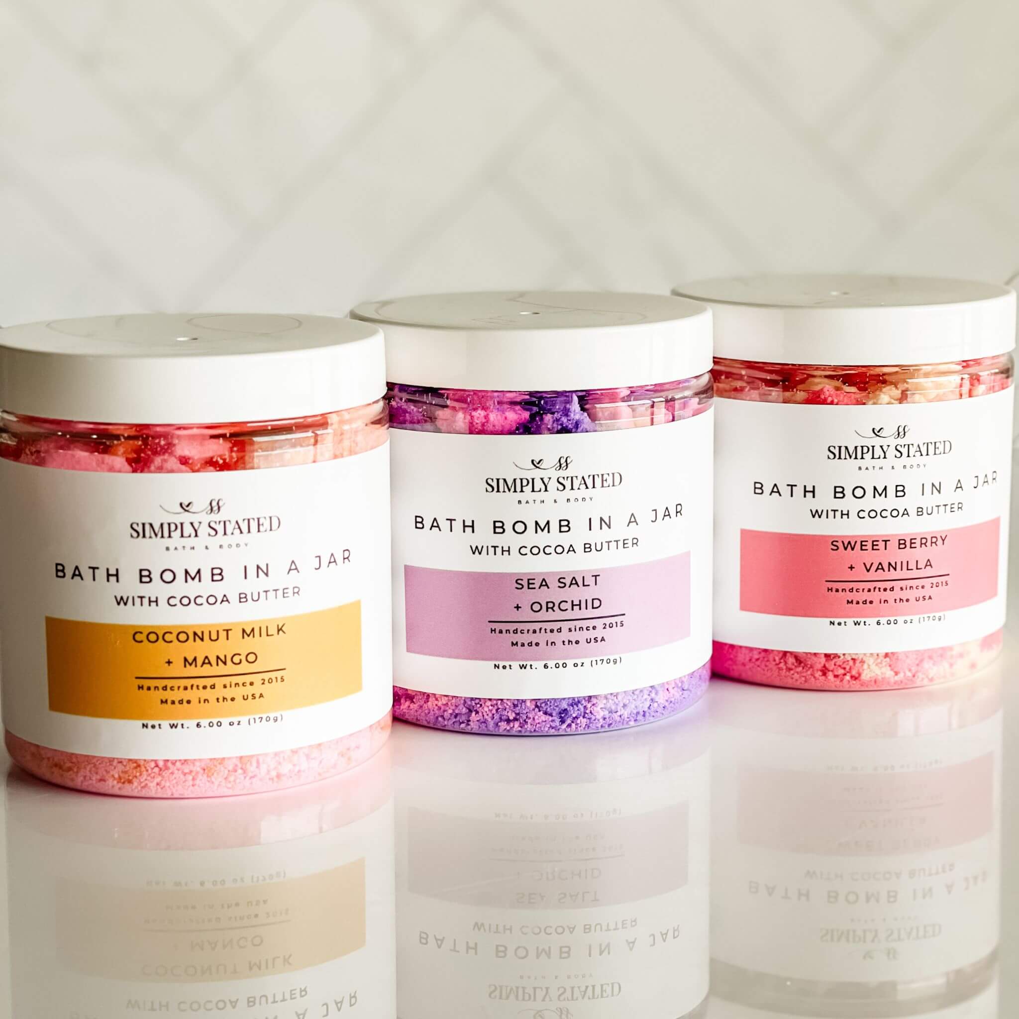 Sea Salt + Orchid Bath Bomb Powder
