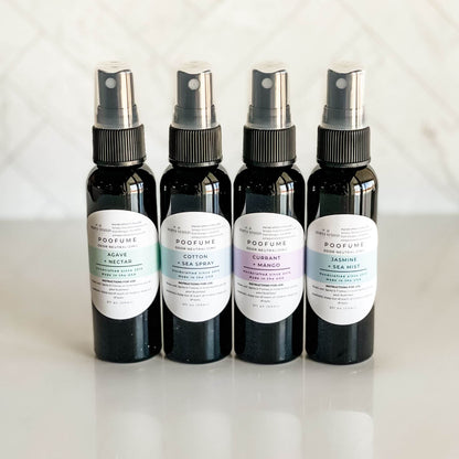 Jasmine + Sea Mist Poofume | Bathroom Odor Neutralizing Spray