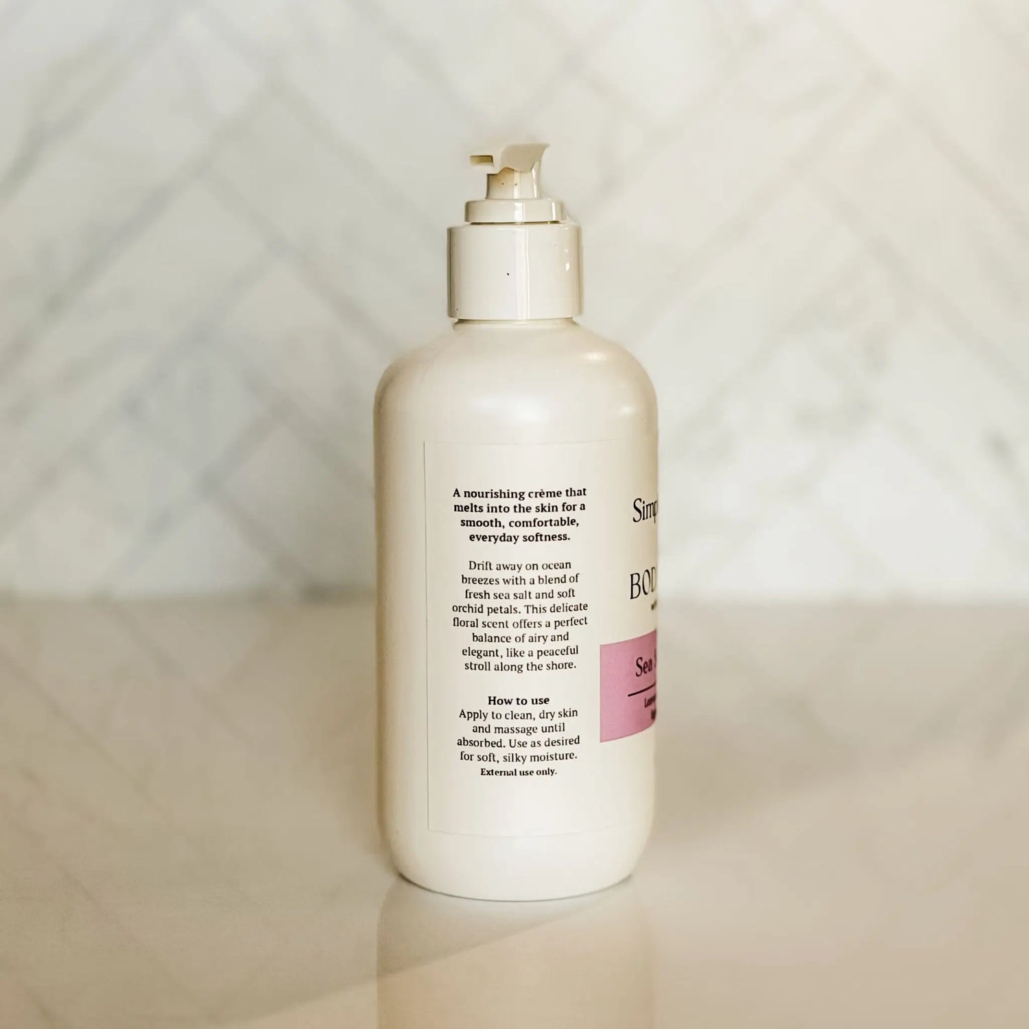 Simply Stated Creations Moisturizers Sea Salt + Orchid Body Creme