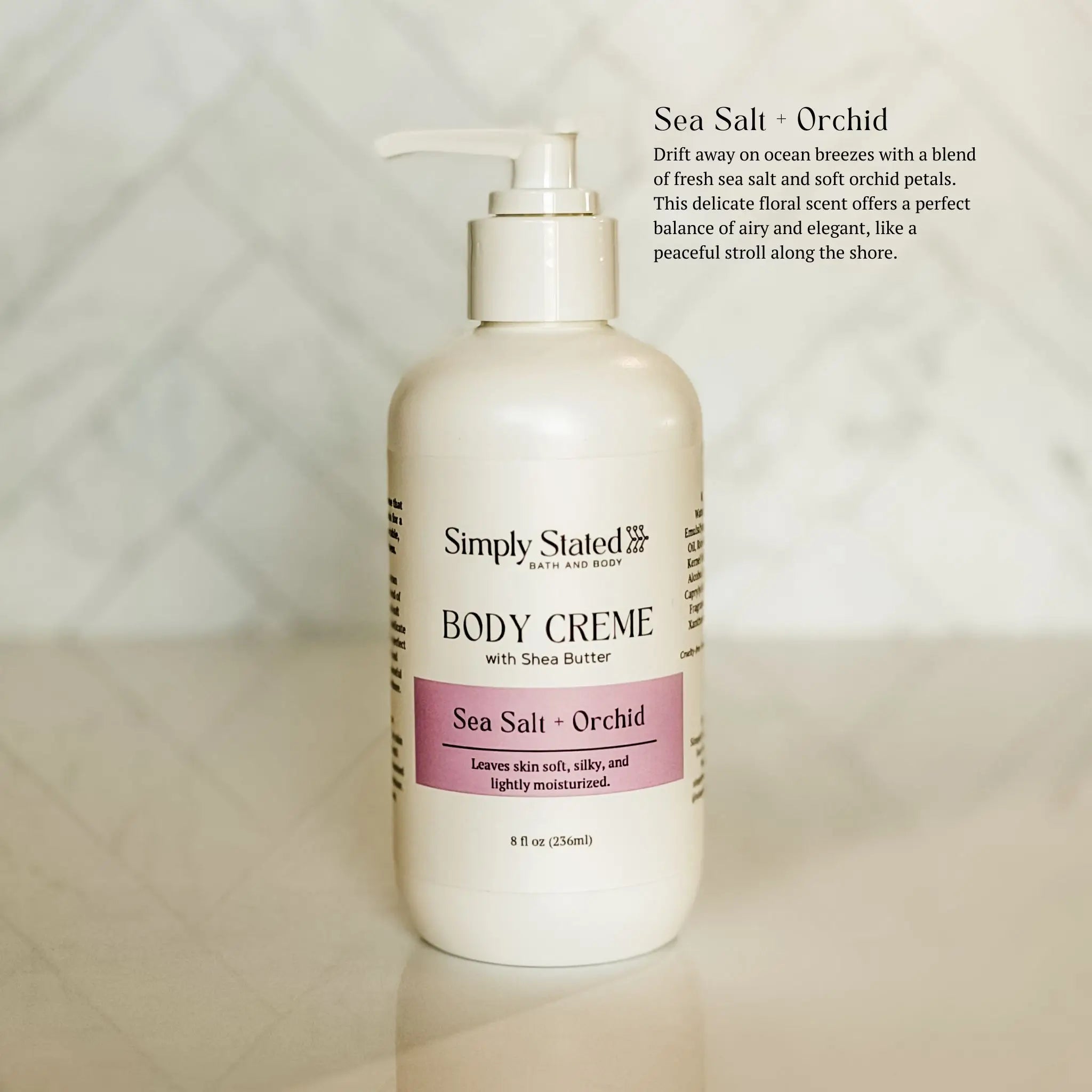 Simply Stated Creations Moisturizers Sea Salt + Orchid Body Creme