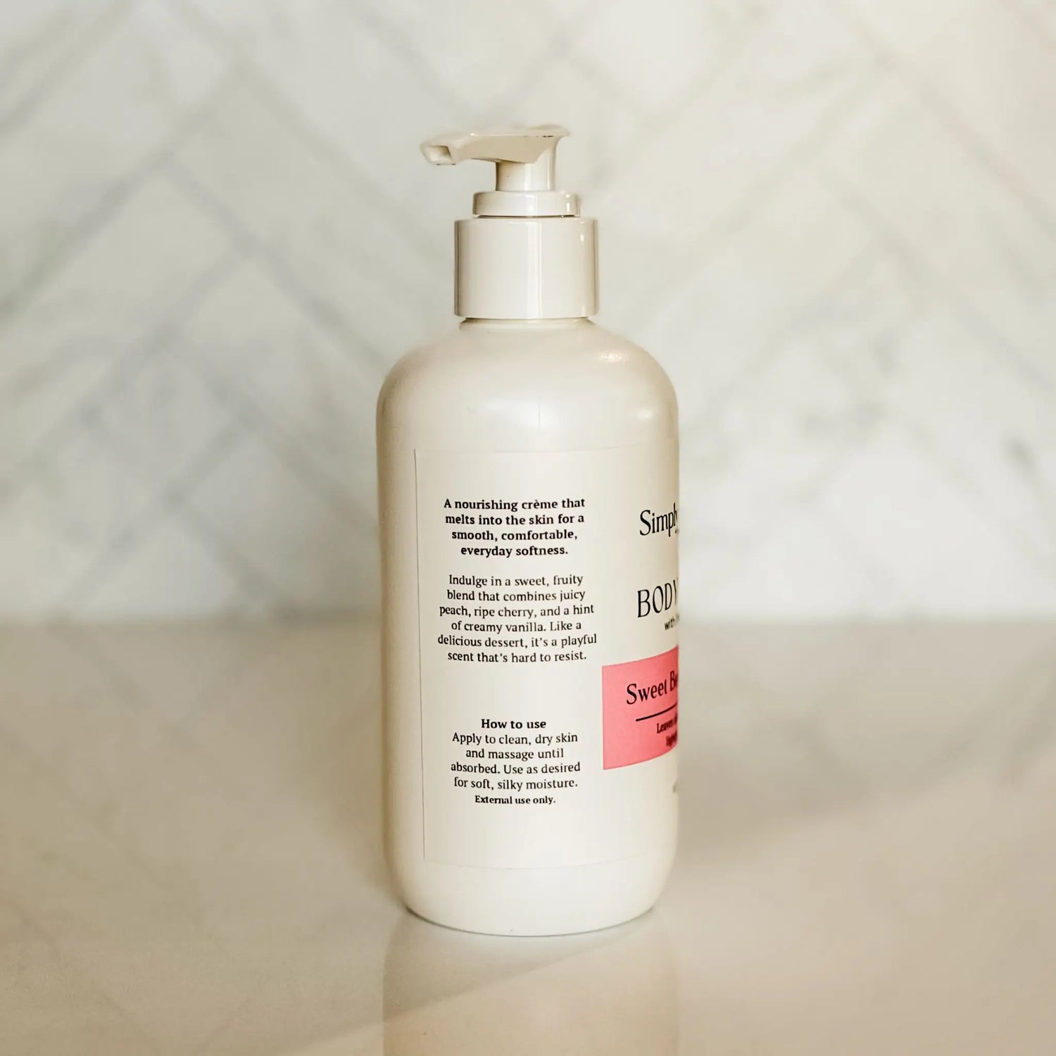 Simply Stated Creations Moisturizers Sweet Berry + Vanilla Body Creme