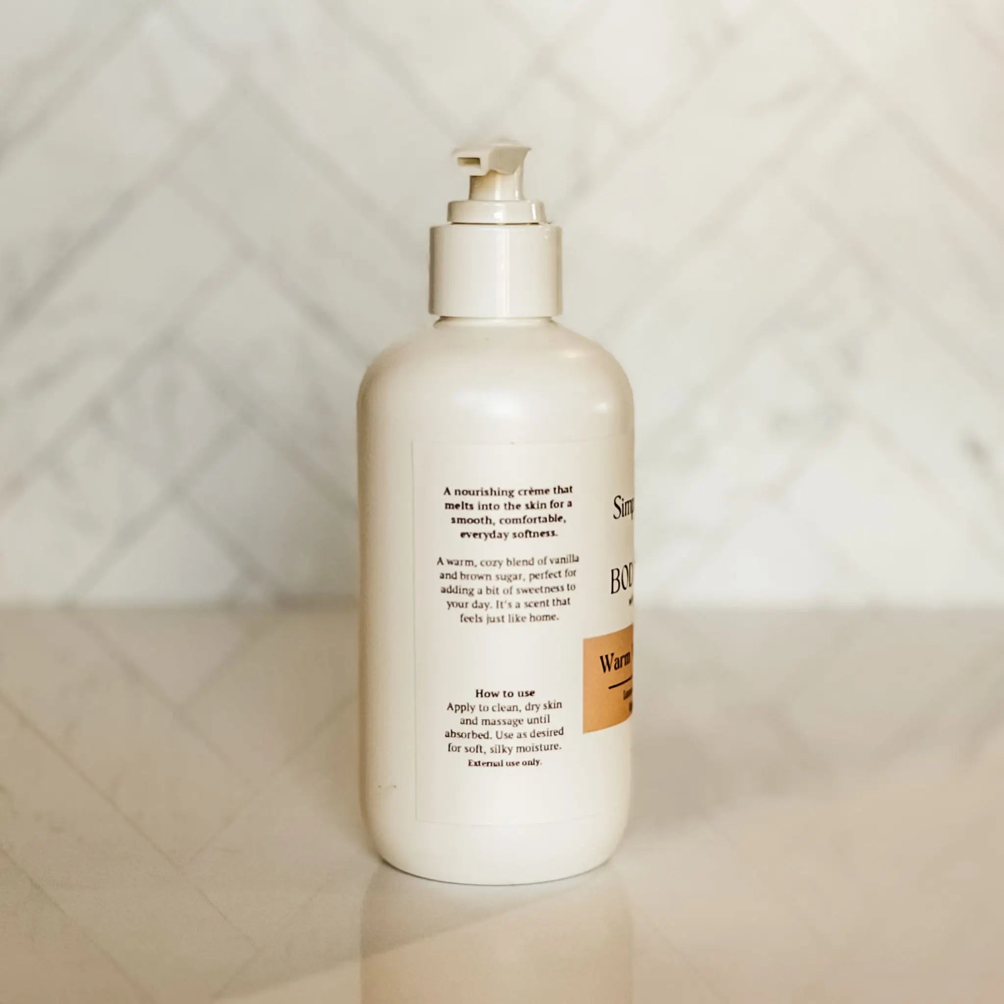 Simply Stated Creations Moisturizers Warm Vanilla + Sugar Body Creme