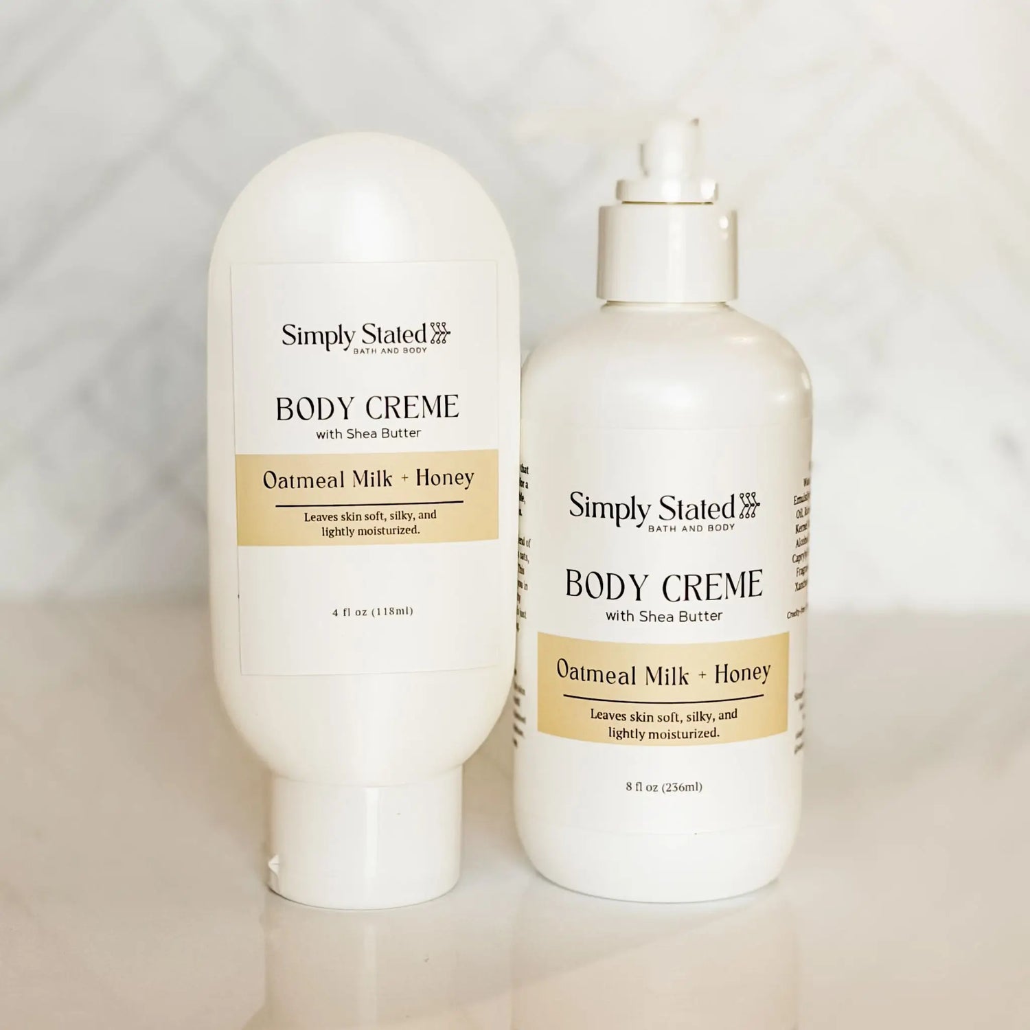 Simply Stated Creations Moisturizers Oatmeal Milk + Honey Body Creme