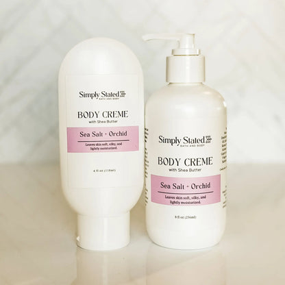 Simply Stated Creations Moisturizers Sea Salt + Orchid Body Creme