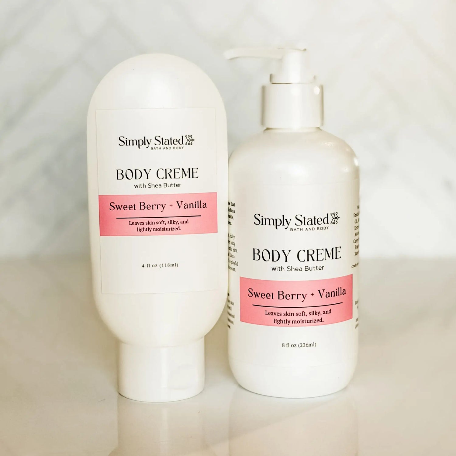 Simply Stated Creations Moisturizers Sweet Berry + Vanilla Body Creme