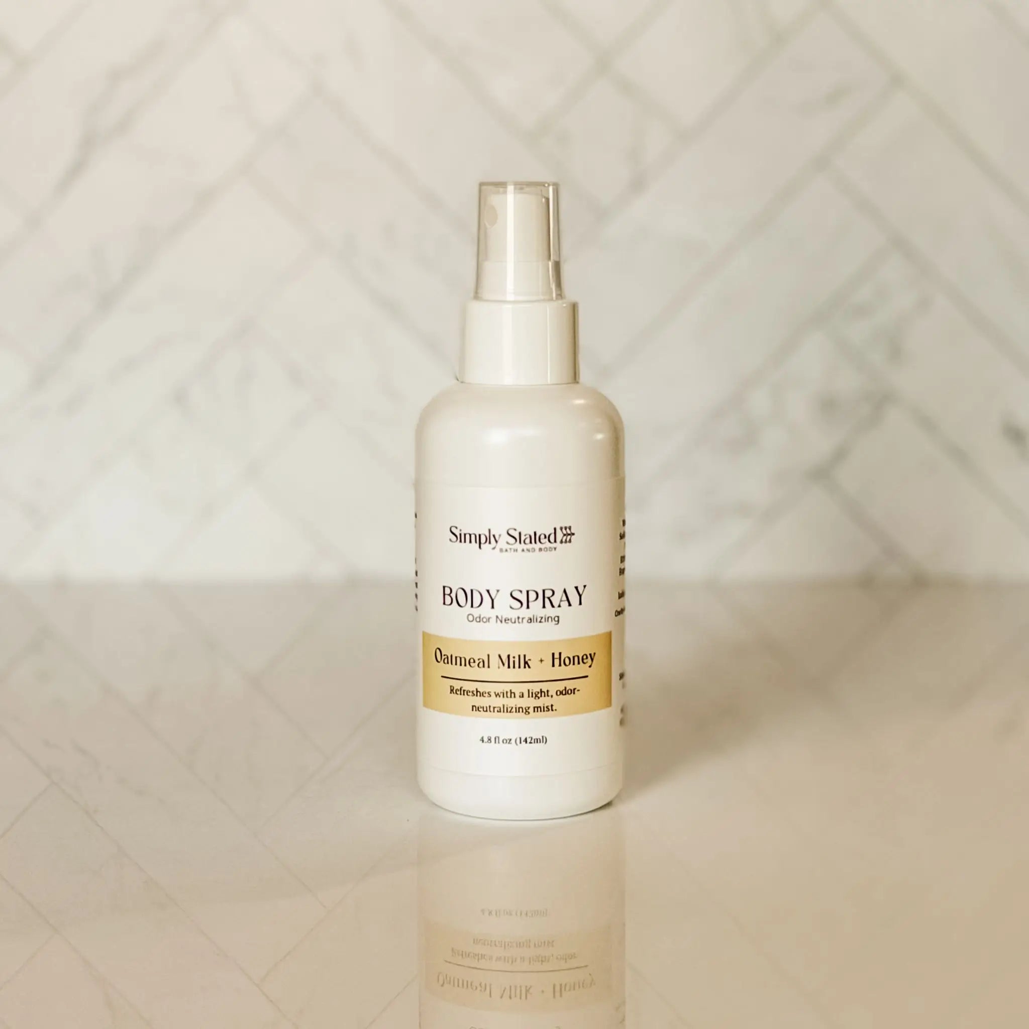 Simply Stated Creations Body Sprays Oatmeal Milk + Honey Body Spray