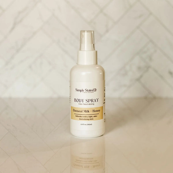 Simply Stated Creations Body Sprays Oatmeal Milk + Honey Body Spray
