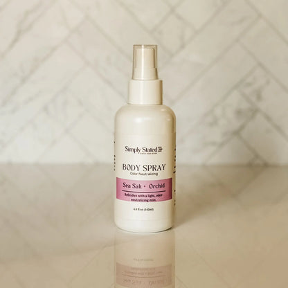 Simply Stated Creations Body Sprays Sea Salt + Orchid Body Spray