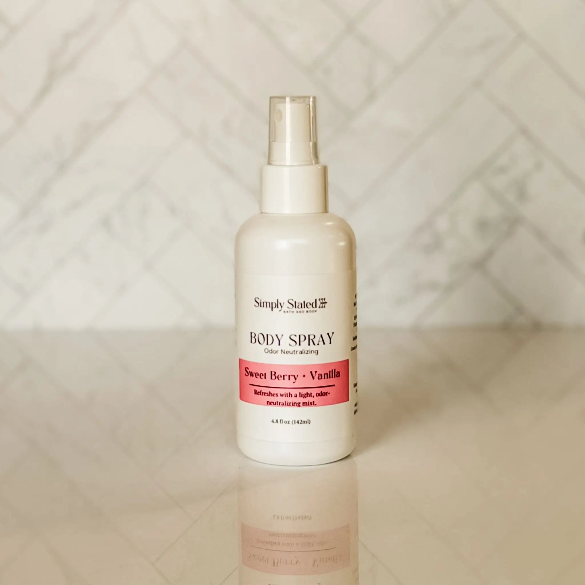 Simply Stated Creations Body Sprays Sweet Berry + Vanilla Body Spray