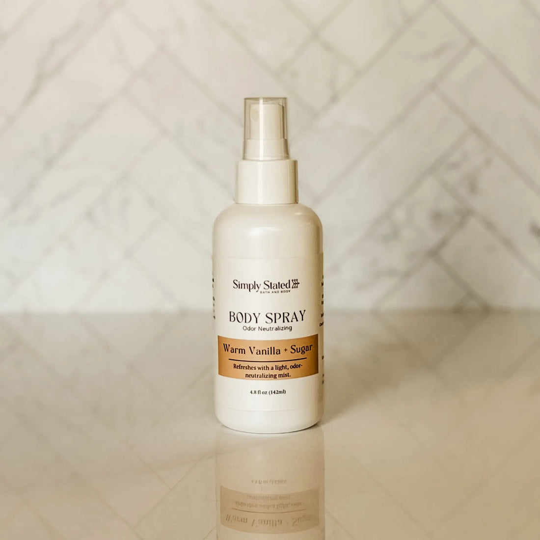 Simply Stated Creations Body Sprays Warm Vanilla + Sugar Body Spray