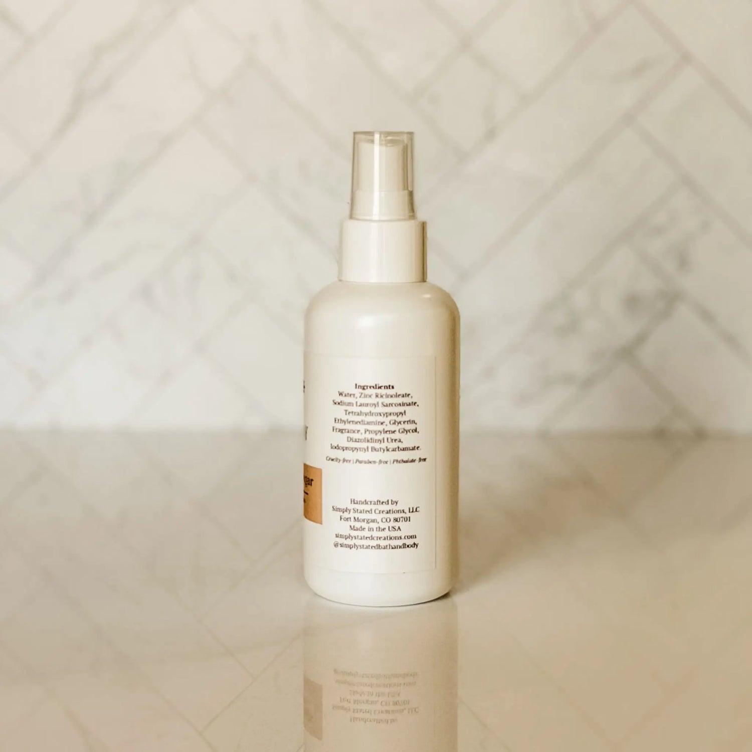 Simply Stated Creations Body Sprays Warm Vanilla + Sugar Body Spray