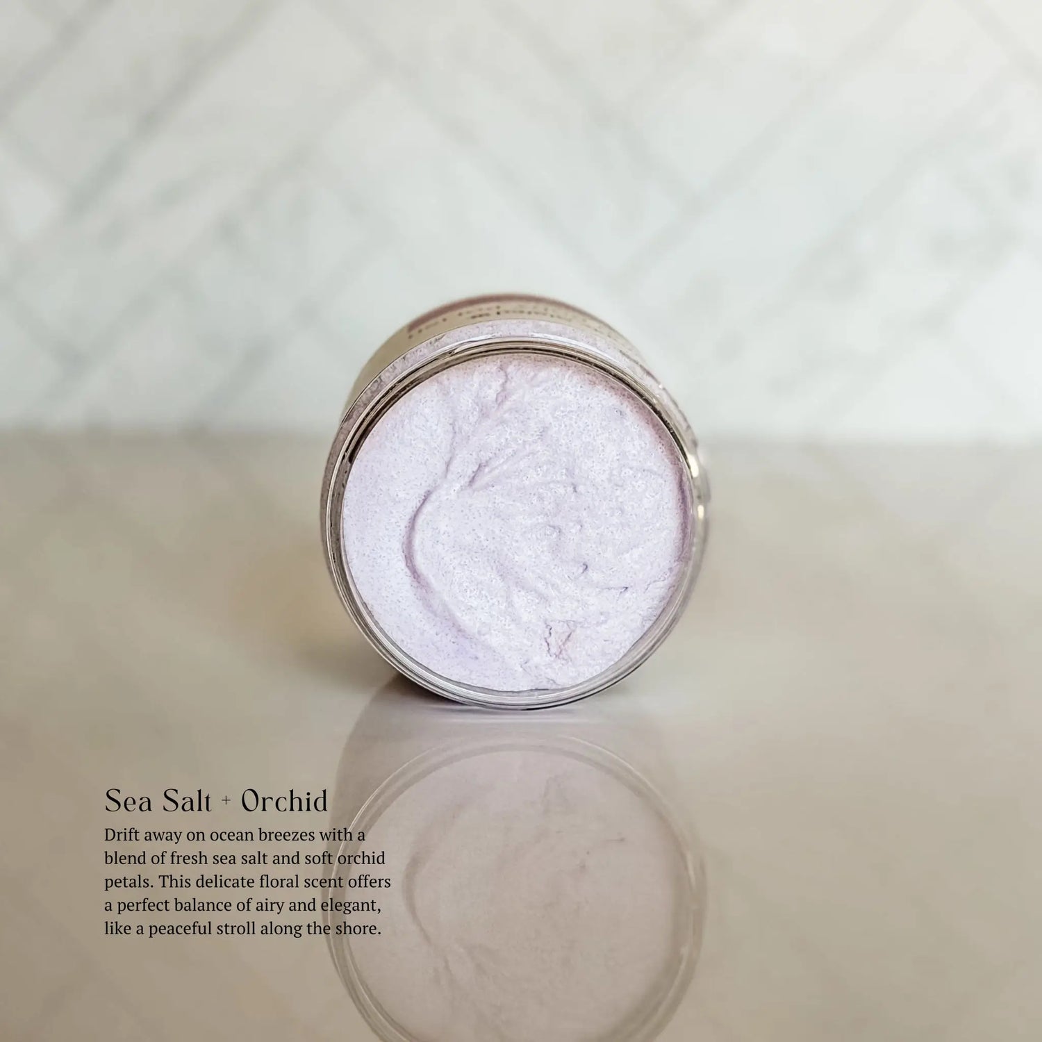 Simply Stated Creations Exfoliants Sea Salt + Orchid Foaming Body Polish
