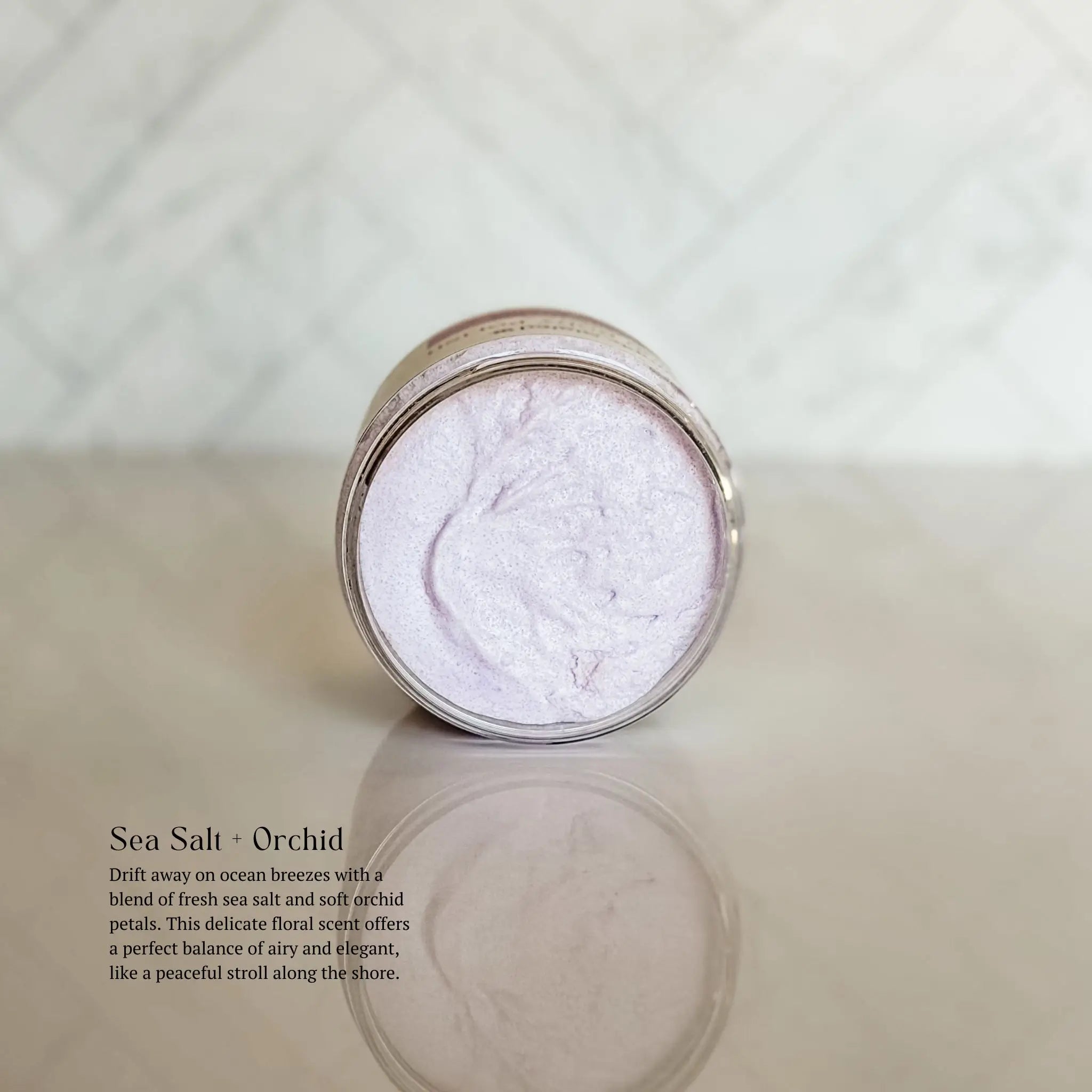 Simply Stated Creations Exfoliants Sea Salt + Orchid Foaming Body Polish