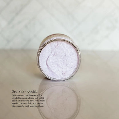 Simply Stated Creations Exfoliants Sea Salt + Orchid Foaming Body Polish
