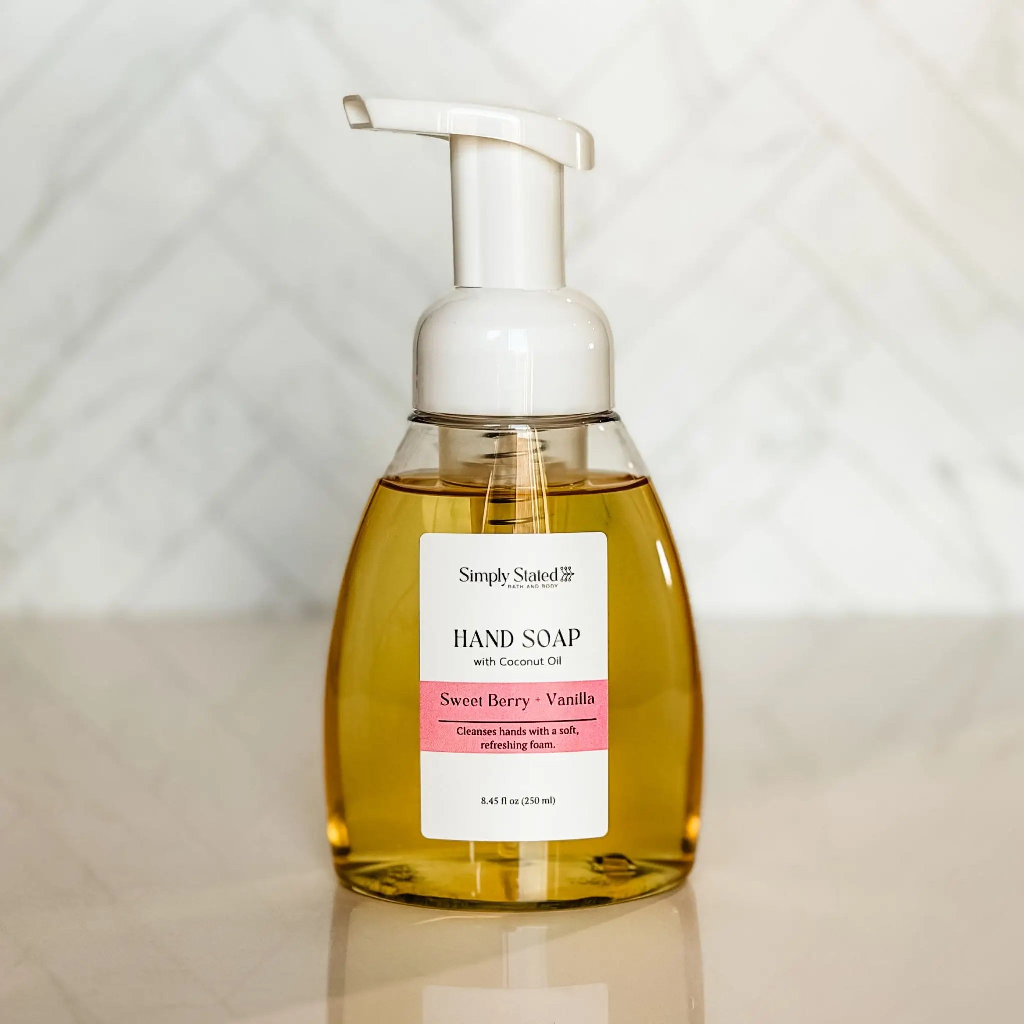 Simply Stated Creations Hand Soaps Sweet Berry + Vanilla (natural) Sweet Berry + Vanilla Foaming Hand Soap