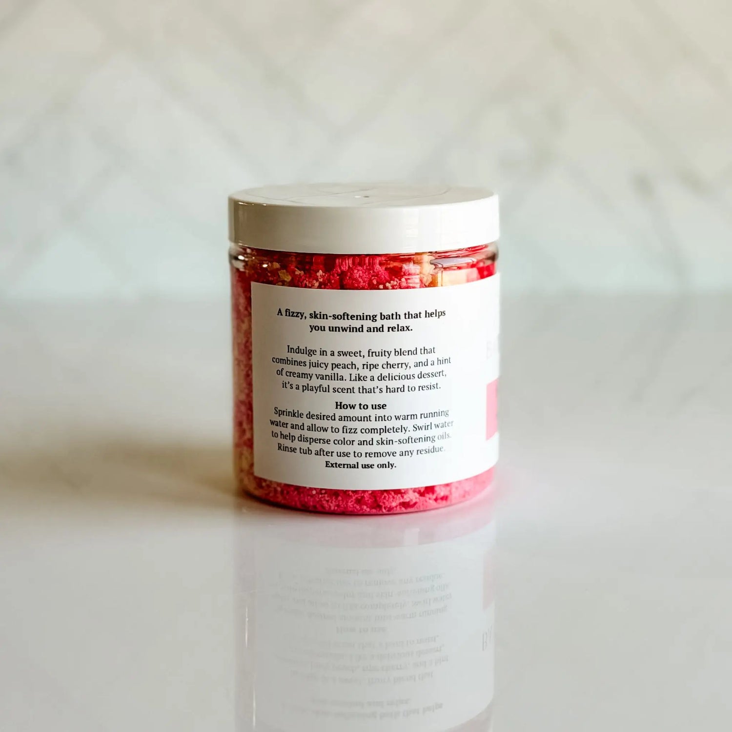 Sweet Berry + Vanilla Bath Bomb Powder