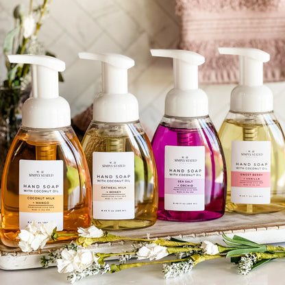 Simply Stated Creations Hand Soaps Warm Vanilla + Sugar Foaming Hand Soap