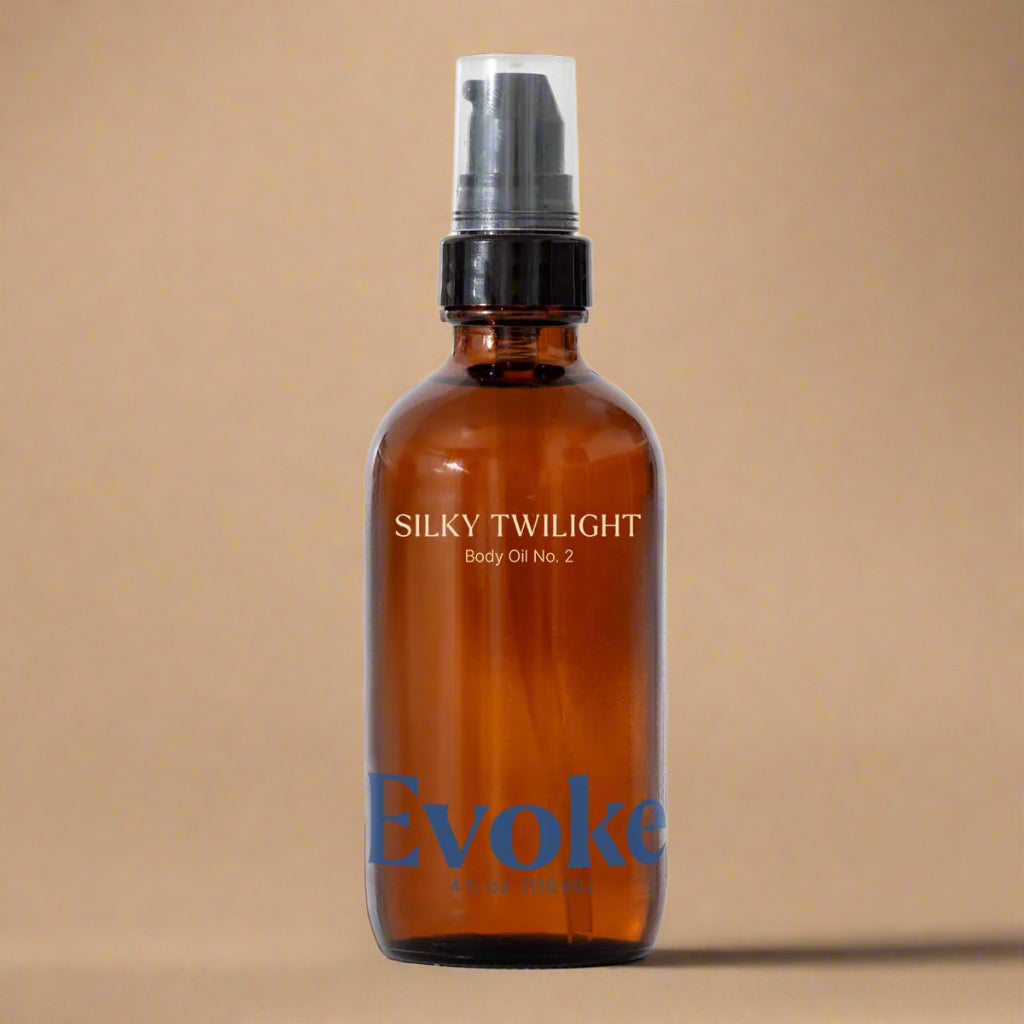 Brown bottle of &
