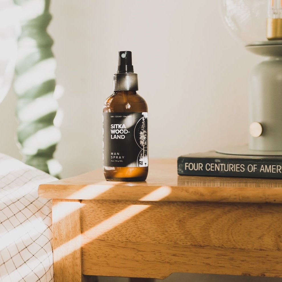 Broken Top Brands Linen Spray Sitka Woodland Man Spray