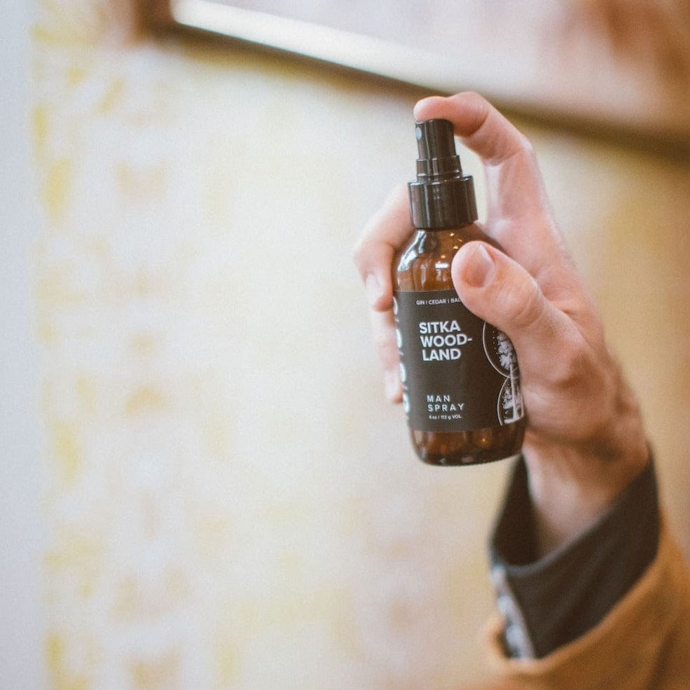 Broken Top Brands Linen Spray Sitka Woodland Man Spray