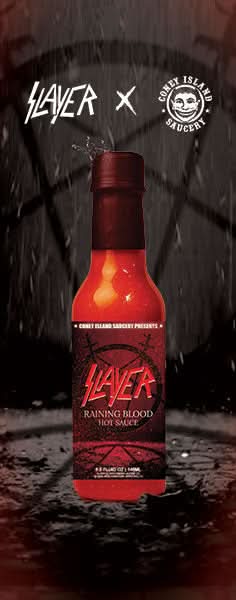 Slayer - Raining Blood Hot Sauce 5oz - My American Goods