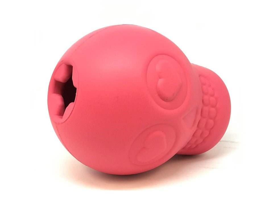 Sugar Skull Dog Chew Toy &amp; Treat Dispenser - USA Made | SodaPup