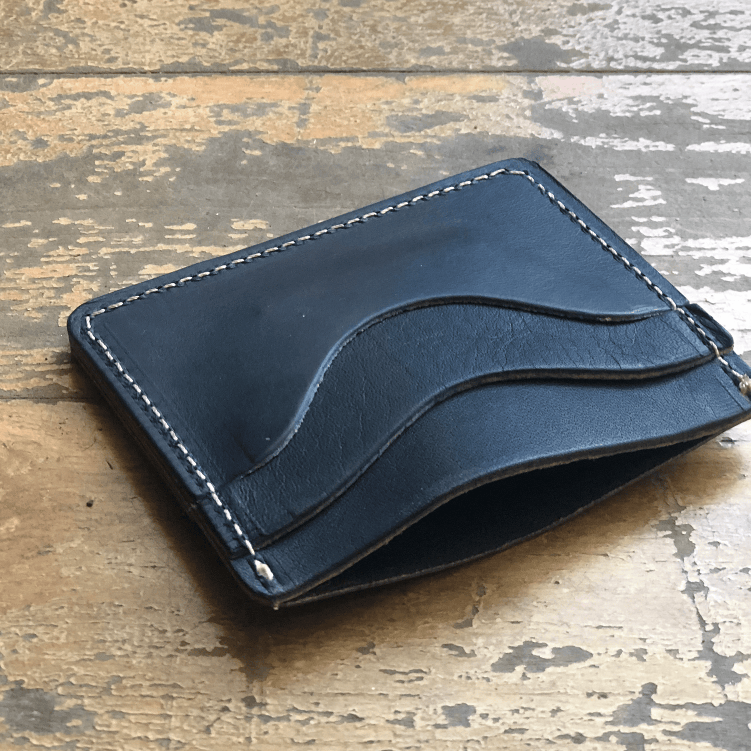 The Local Branch Leather Lake Leather Slim Wallet