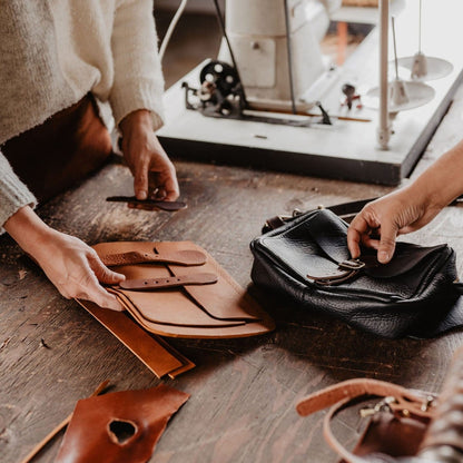 The Local Branch Leather Vagabond Sling Pack - USA Made