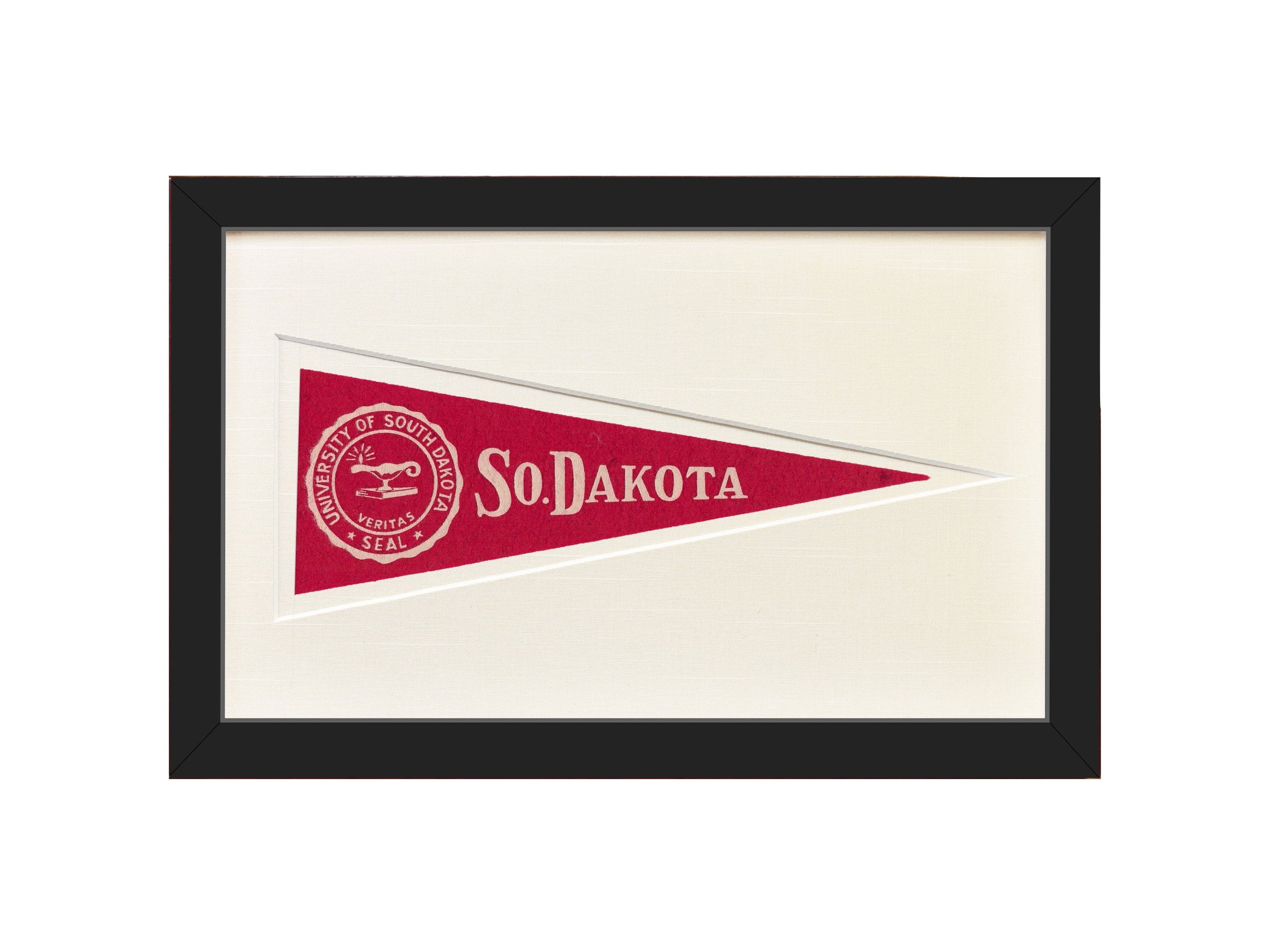 Americana Memories Vintage University of South Dakota Hormel Pennant