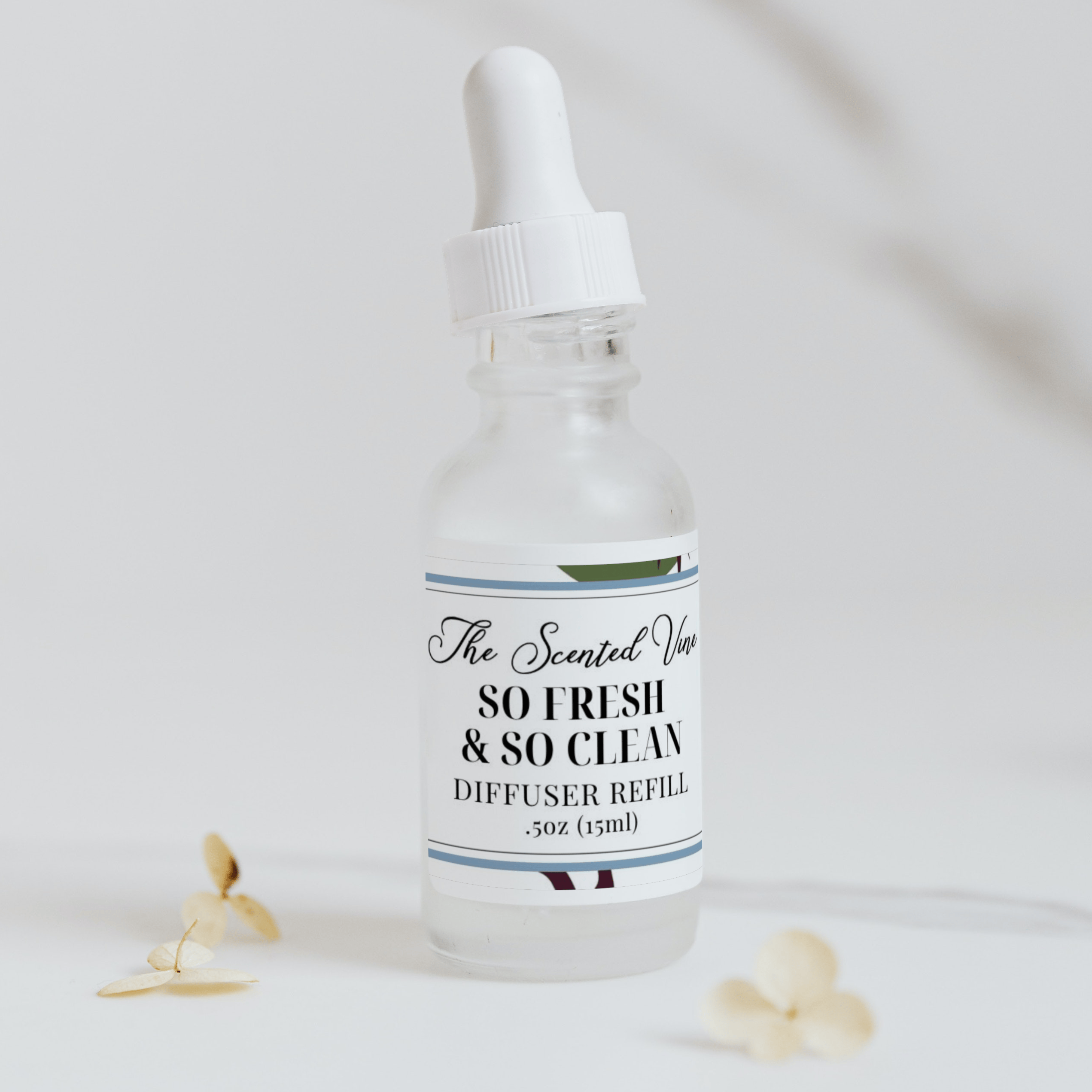 The Scented Vine Oil Diffuser Refill So Fresh &amp; So Clean (Smoke and Odor Eliminator) Oil Diffuser Refill