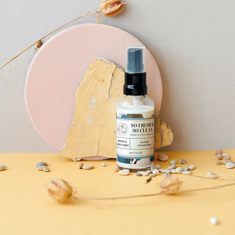 The Scented Vine Room &amp; Linen Mist 3.4oz So Fresh &amp; So Clean (Smoke and odor Eliminator) Room &amp; Linen Mist
