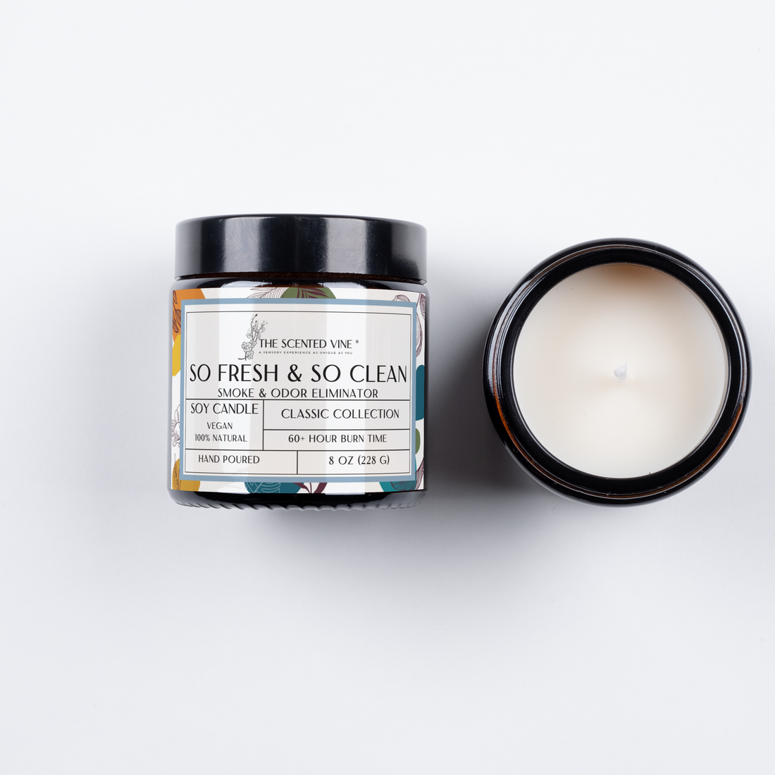 So Fresh &amp; So Clean Candle (Smoke and Odor Eliminator) Soy Candle - My American Goods