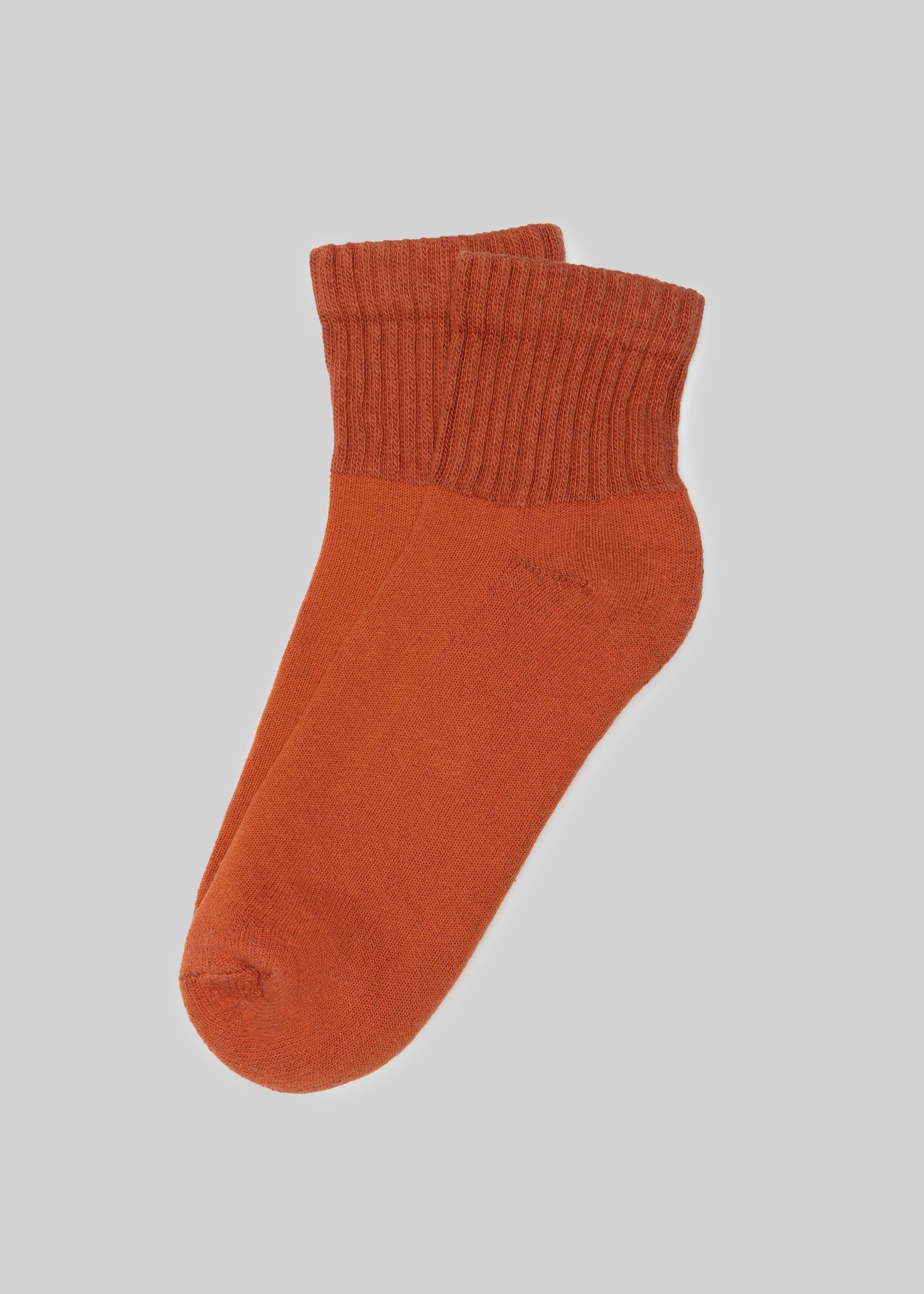 American Trench Socks rust / One Size The Solids Quarter Crew