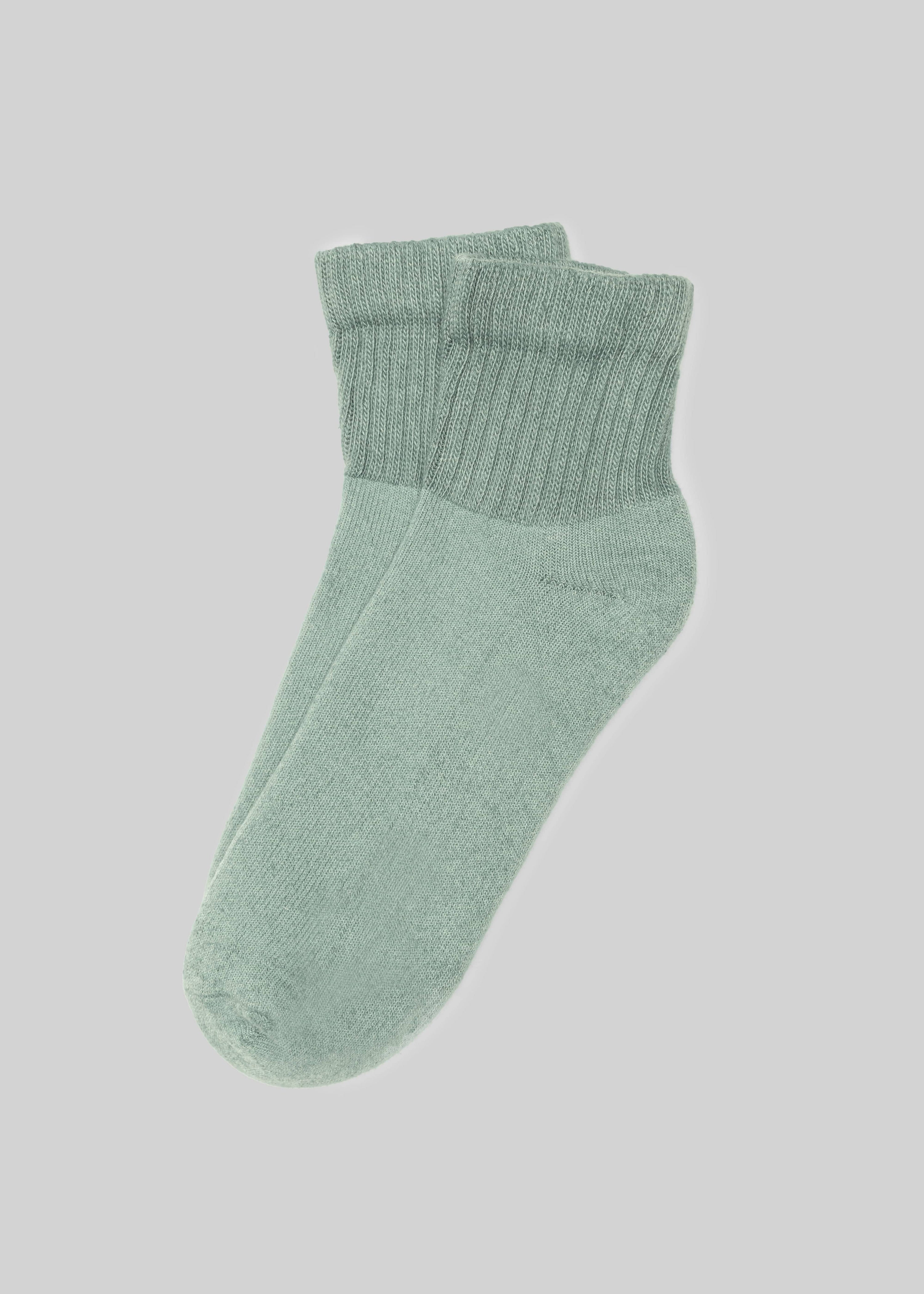 American Trench Socks sage / One Size The Solids Quarter Crew