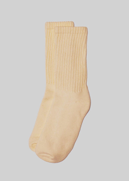 American Trench Retro Sock sand / REG The Solids