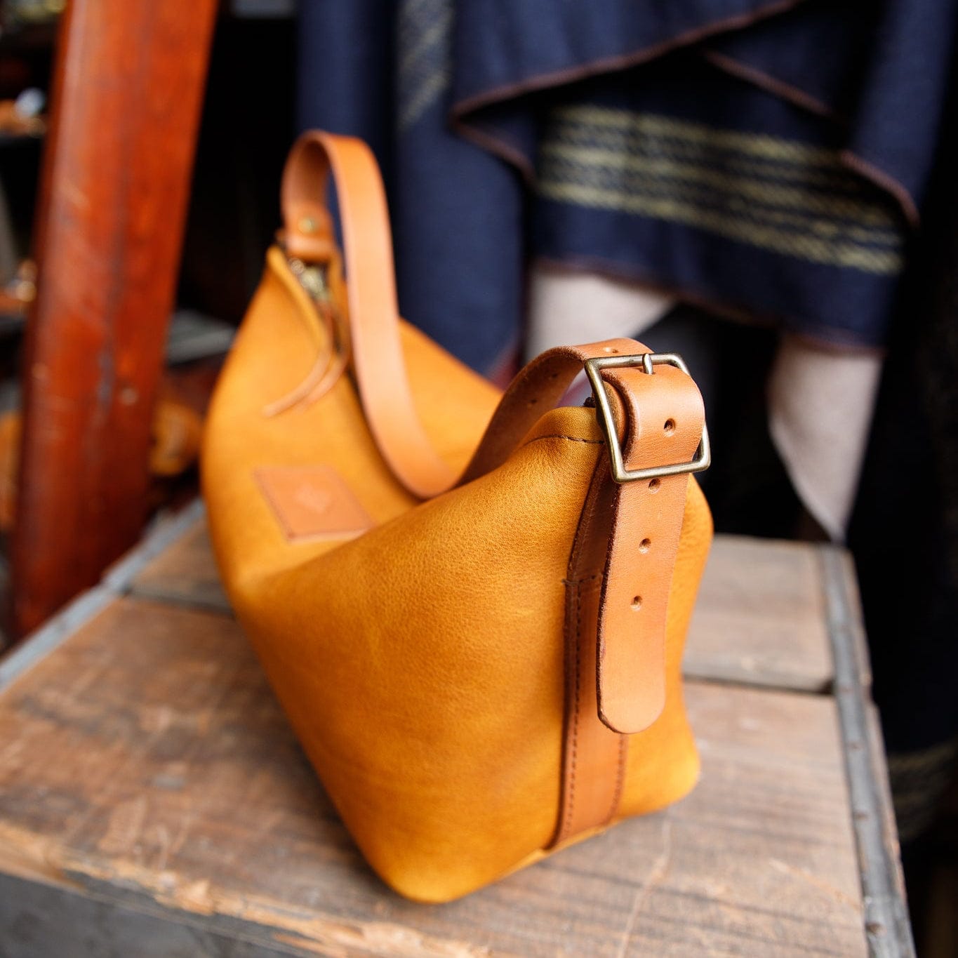 The Local Branch Shoulder Bag Caramel Solstice Shoulder Bag - USA Made