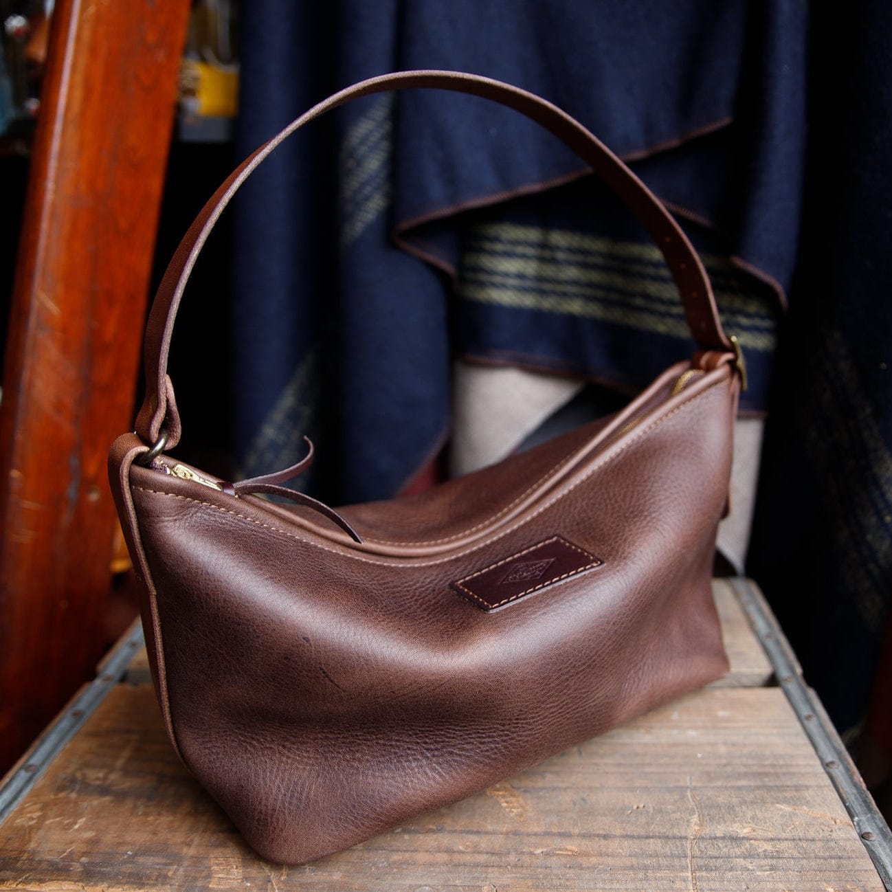 The Local Branch Shoulder Bag Chocolate Solstice Shoulder Bag - USA Made