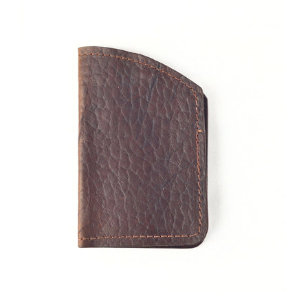 Rogue Industries Wallet Horween Bison Brown The Minimalist Wallet