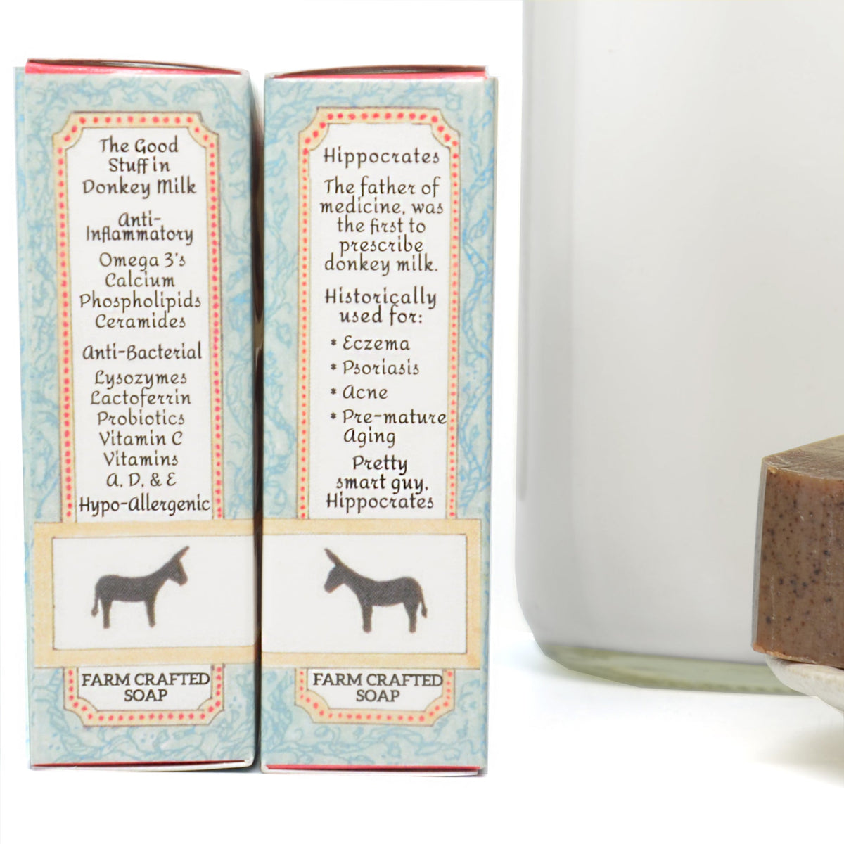Exfoliating Spiced Coffee Donkey Milk Soap 4.5 oz
