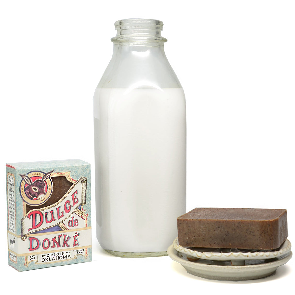 Exfoliating Spiced Coffee Donkey Milk Soap 4.5 oz