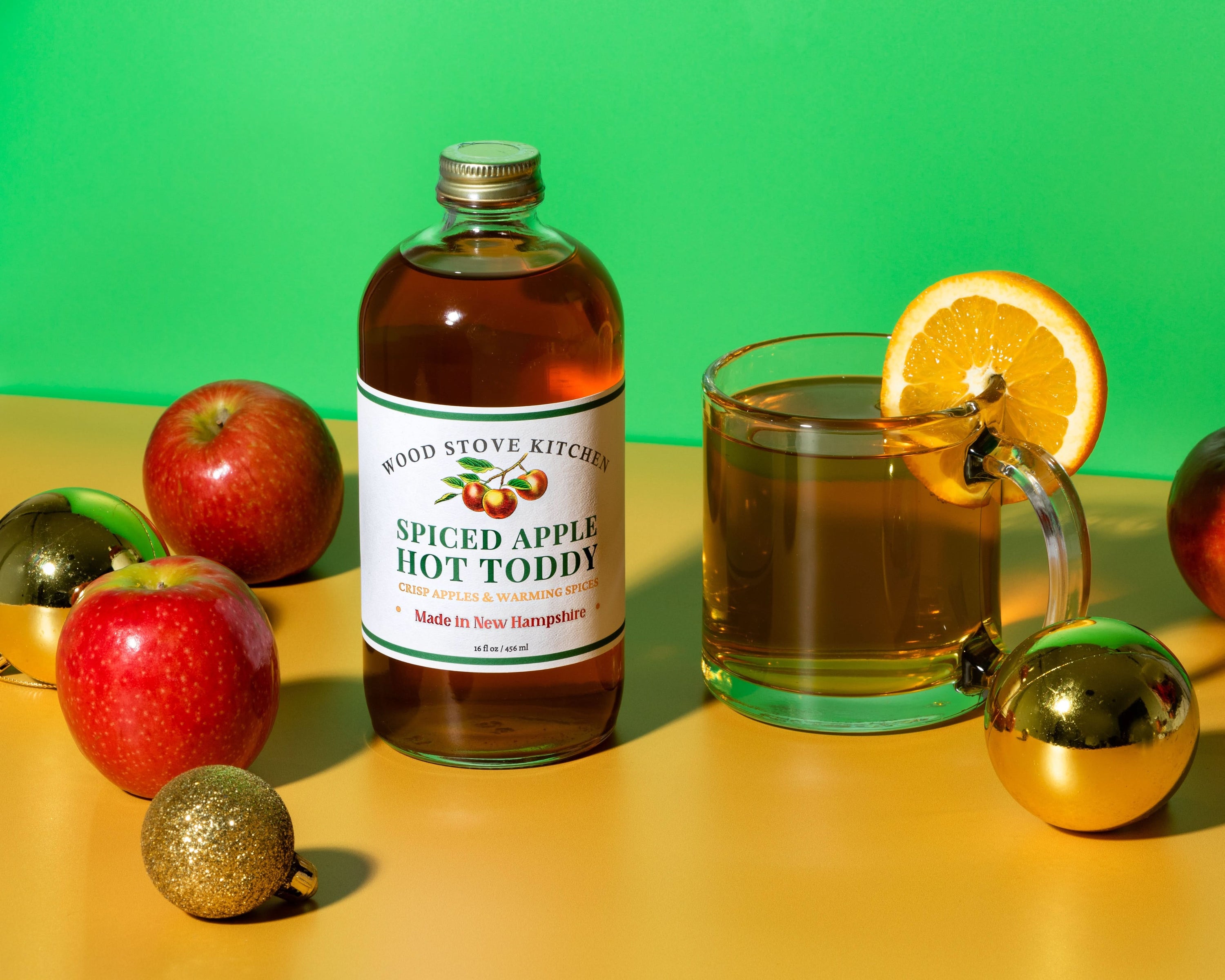 Wood Stove Kitchen Cocktail and Drink Mixers Spiced Apple Hot Toddy