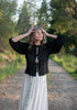 Field Day Top Poet Top in Black Cotton
